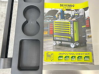 Devenbo - 2026 - db-2008 - gereedschapswagen 246 delig - afbeelding 13 van  15