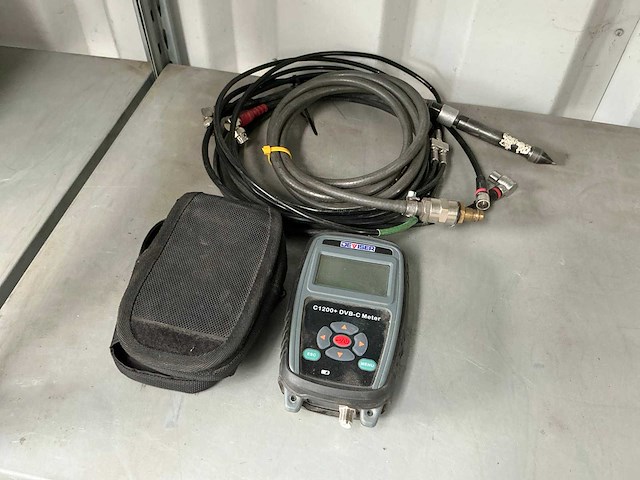 Deviser c1200+ dvb-c veldsterkte meter - afbeelding 1 van  6