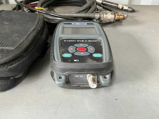 Deviser c1200+ dvb-c veldsterkte meter - afbeelding 3 van  6