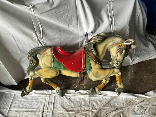Devos carrouselpaard - afbeelding 1 van  7