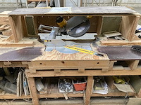 Dewalt - dw708-qs - afkortcirkelzaagmachine met werkbank - afbeelding 12 van  14