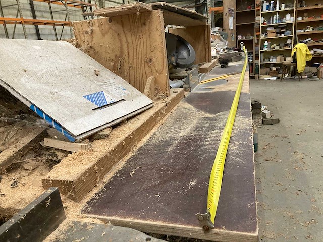 Dewalt - dw708-qs - afkortcirkelzaagmachine met werkbank - afbeelding 14 van  14