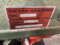 Dewalt 1370 radiaalzaag - afbeelding 2 van  11