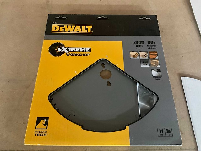 Dewalt 60t zaagblad - afbeelding 1 van  5