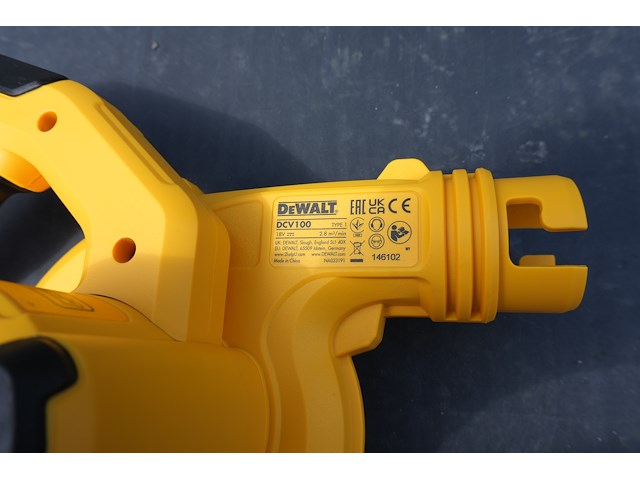 Dewalt accu bladblazer dcv100 xr 18v - afbeelding 4 van  7
