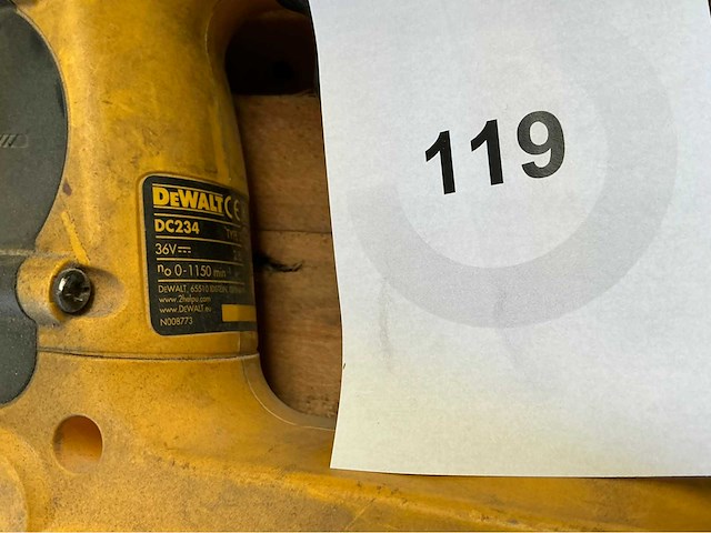 Dewalt accu gereedschappen (2x) - afbeelding 3 van  5