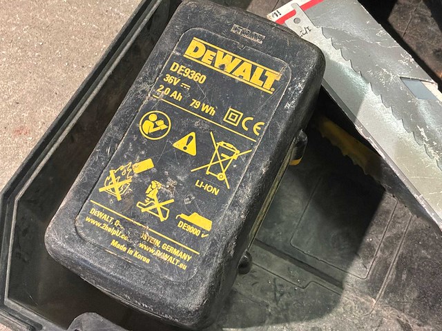 Dewalt accu-reciprozaag - afbeelding 3 van  5