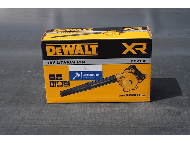 Dewalt accu stofzuiger dcv100 xr 18v - afbeelding 6 van  7