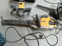 Dewalt alligatorzaag + black & decker alligatorzaag + powerplus betonmixer - afbeelding 6 van  13