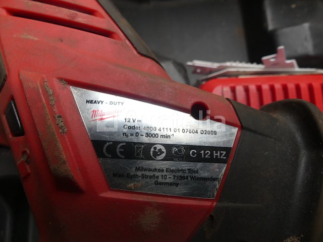 Dewalt batterijbediende boor + reciprocating saw, milwaukee - afbeelding 10 van  10