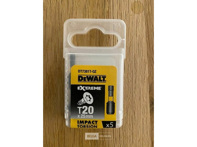 Dewalt bit t20 verpakt 8 x 5 stuks - afbeelding 2 van  2