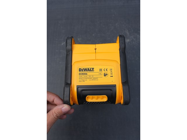 Dewalt bluetooth bouwradio dcr006 - afbeelding 2 van  6