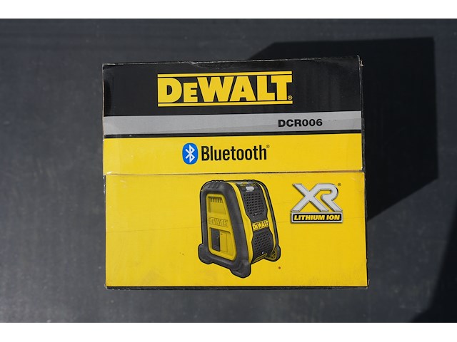 Dewalt bluetooth bouwradio dcr006 - afbeelding 3 van  6