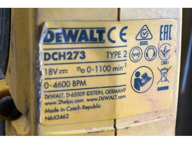 Dewalt boorhamer - afbeelding 5 van  5