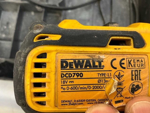 Dewalt boormachine (3x) - afbeelding 8 van  14