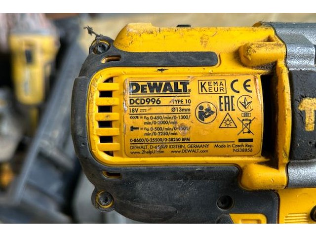 Dewalt boormachine en slagschroefmachine - afbeelding 3 van  14