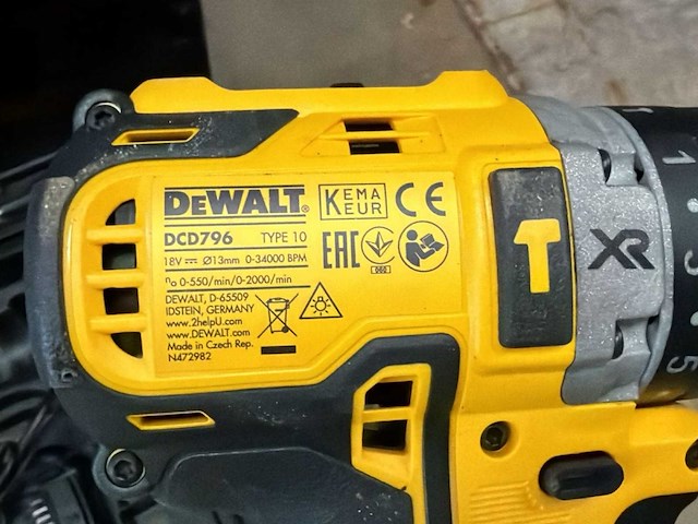 Dewalt boormachine en slagschroevendraaier - afbeelding 5 van  6
