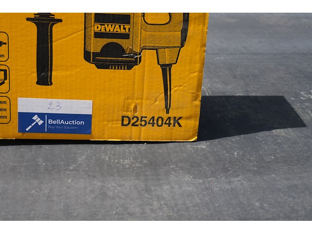 Dewalt combihamer d25404k sds-plus - afbeelding 6 van  7