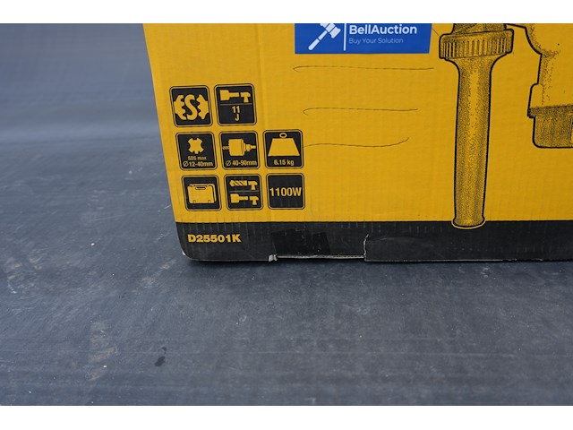 Dewalt combihamer d25501k sds-plus - afbeelding 5 van  7