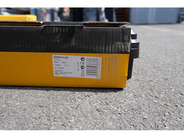 Dewalt combihamer d25501k sds-plus - afbeelding 7 van  7