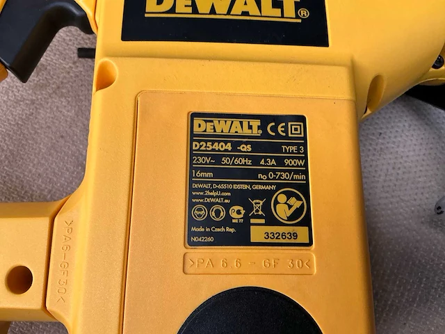 Dewalt d25404 boormachine - afbeelding 4 van  5