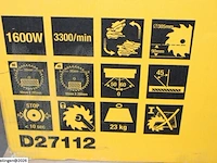 Dewalt d27112set afkort/verstekzaag - afbeelding 6 van  9