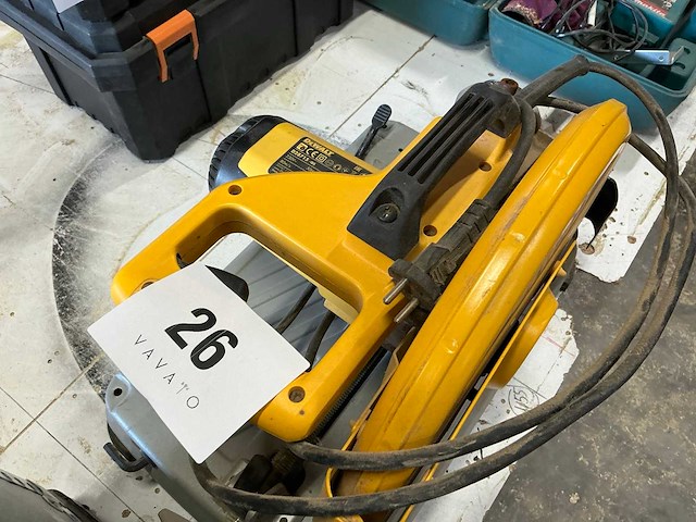 Dewalt d28715 afkortcirkelzaagmachine - afbeelding 2 van  4