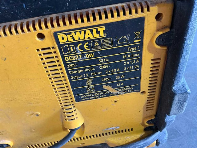 Dewalt dc022 bouwlamp - afbeelding 4 van  4