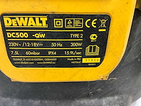 Dewalt dc500 qw stofzuiger - afbeelding 5 van  5