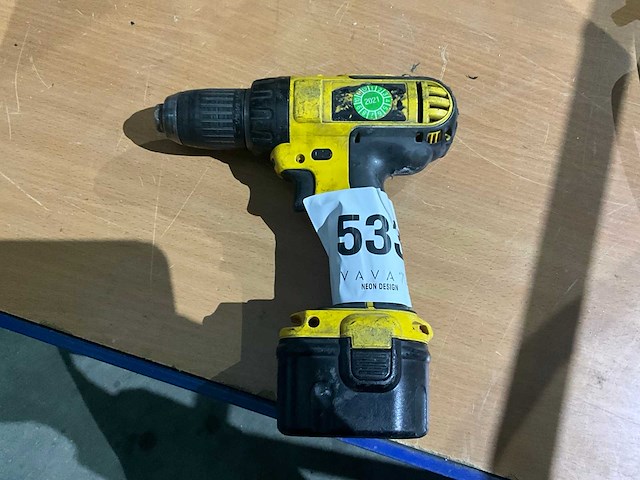 Dewalt dc743 boormachine - afbeelding 1 van  3