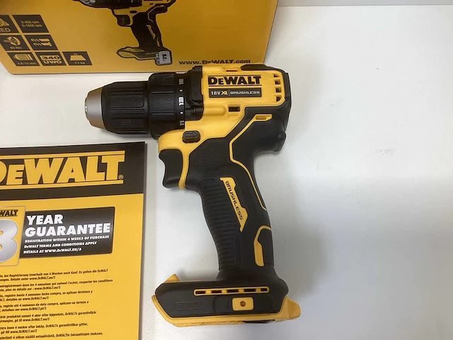 Dewalt dcd708n accu schroefboormachine 18v - afbeelding 2 van  5