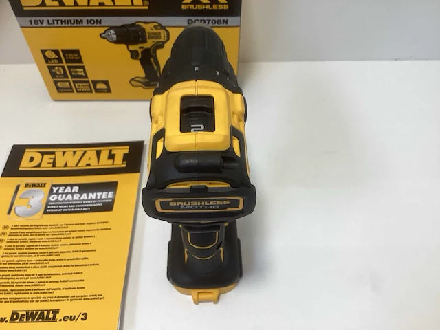 Dewalt dcd708n accu schroefboormachine 18v - afbeelding 3 van  5