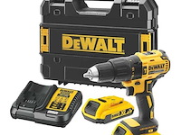 Dewalt dcd778d2t-qw borstelloze draadloze hamerboor 18v/2 ah - afbeelding 1 van  3