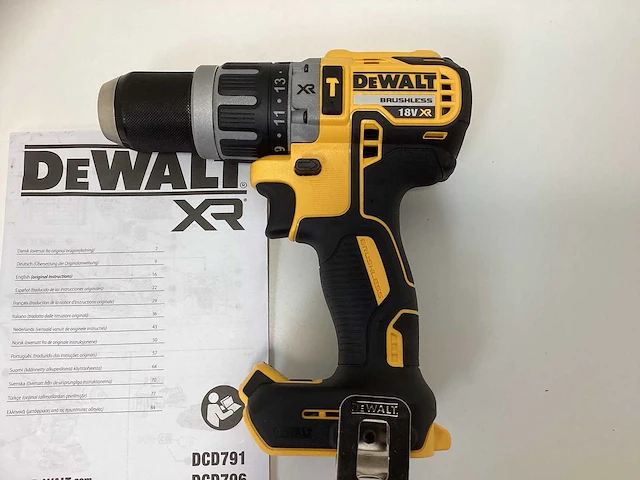 Dewalt dcd796 accu boormachine - afbeelding 2 van  7