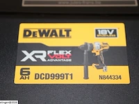 Dewalt dcd999t1-qw schroef/klopboormachine - afbeelding 4 van  4