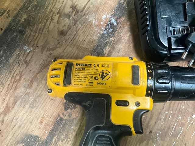 Dewalt dcf610/dcd710 accu schroefmachine en schroefboormachine - afbeelding 4 van  7
