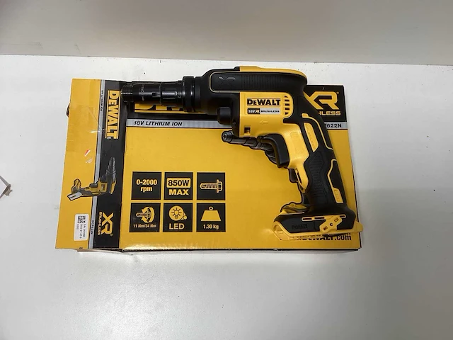 Dewalt dcf622n 18v xr accu zelftappende schroevendraaier - 2000 tpm - afbeelding 1 van  7
