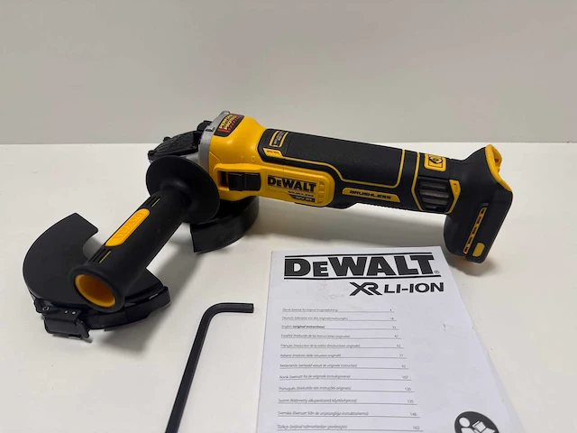 Dewalt dcg405n accu haakse slijper | 125 mm - afbeelding 2 van  6
