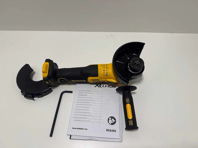 Dewalt dcg405n accu haakse slijper | 125 mm - afbeelding 5 van  6