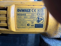 Dewalt dcg412/ haakse slijpmachine + slagmoermachine (2x) - afbeelding 3 van  4