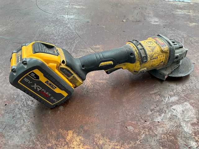 Dewalt dcg418 accu-haakse slijpmachine - afbeelding 1 van  3