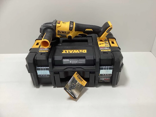 Dewalt dcg418nt 54v xr flexvolt accu haakse slijper - 125mm - incl. koffer - afbeelding 1 van  11