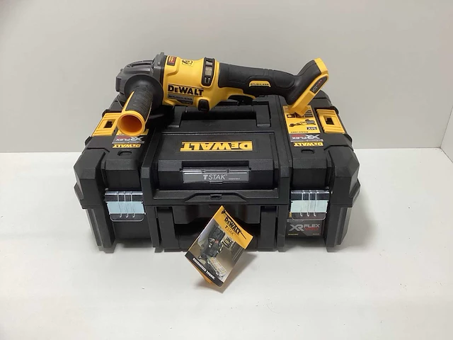 Dewalt dcg418nt 54v xr flexvolt accu haakse slijper - 125mm - incl. koffer - afbeelding 3 van  11