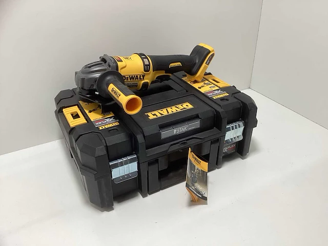 Dewalt dcg418nt 54v xr flexvolt accu haakse slijper - 125mm - incl. koffer - afbeelding 4 van  11