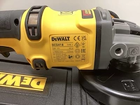 Dewalt dcg418nt 54v xr flexvolt accu haakse slijper - 125mm - incl. koffer - afbeelding 8 van  11