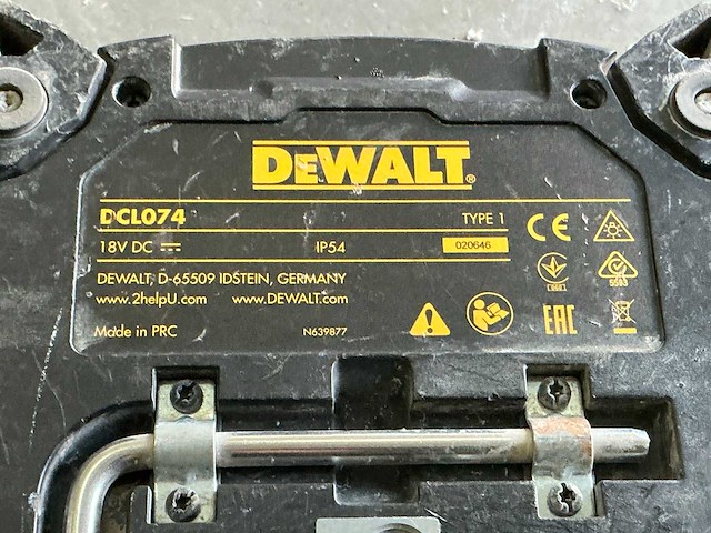 Dewalt dcl074 werflamp - afbeelding 4 van  4