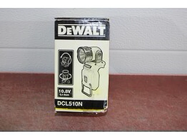 Dewalt dcl510n-xj 10,8v werklamp - afbeelding 1 van  2