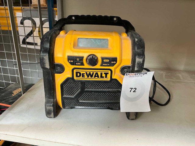 Dewalt dcr019 werfradio - afbeelding 1 van  4