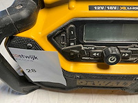 Dewalt dcr029 accu werfradio met xr flex accu - afbeelding 3 van  8