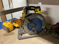 Dewalt dcs576 accu-cirkelzaag (2x) - afbeelding 2 van  5